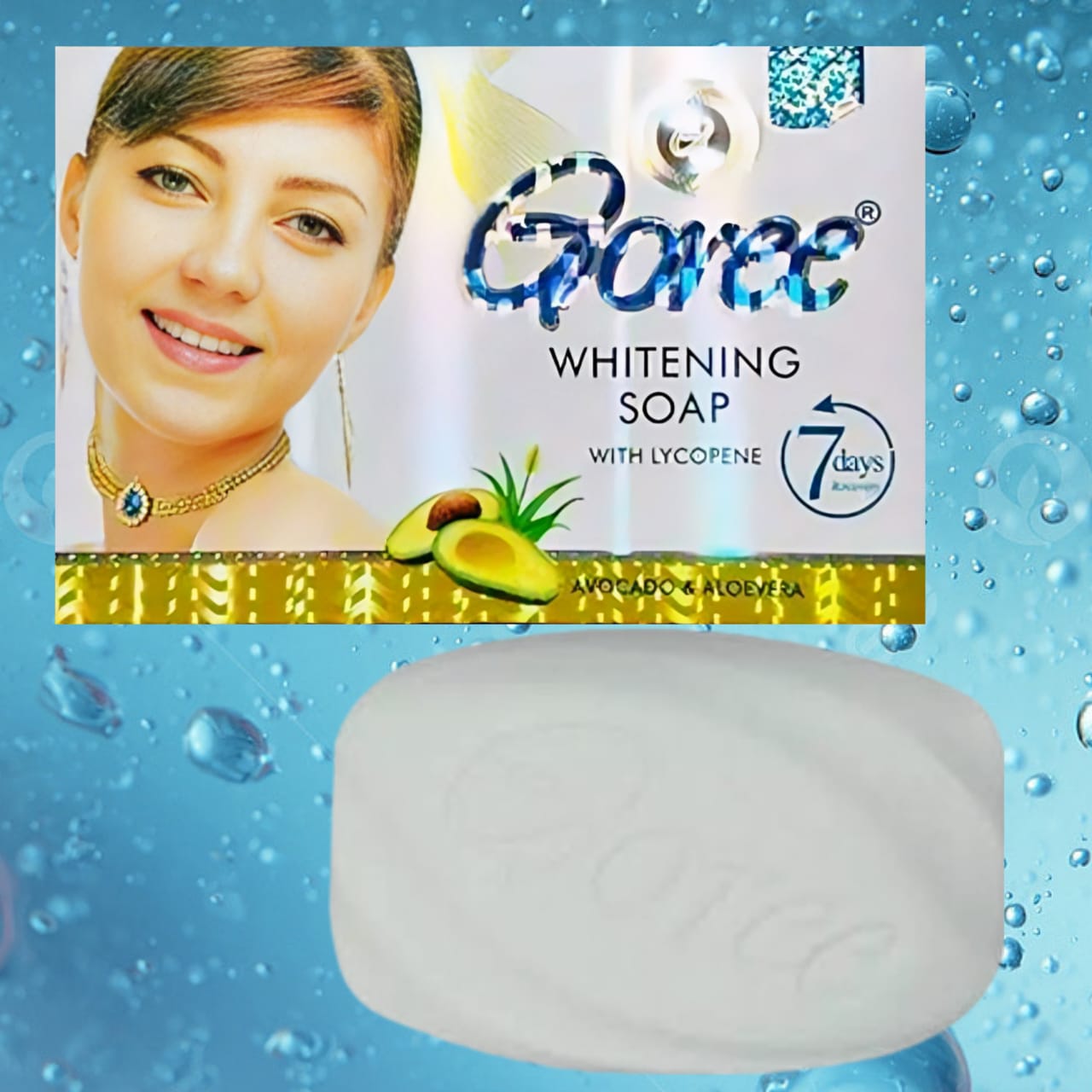 Goree Whitening Soap with Lycopene, Avocado & Aloe Vera – 7 Days Beauty Care