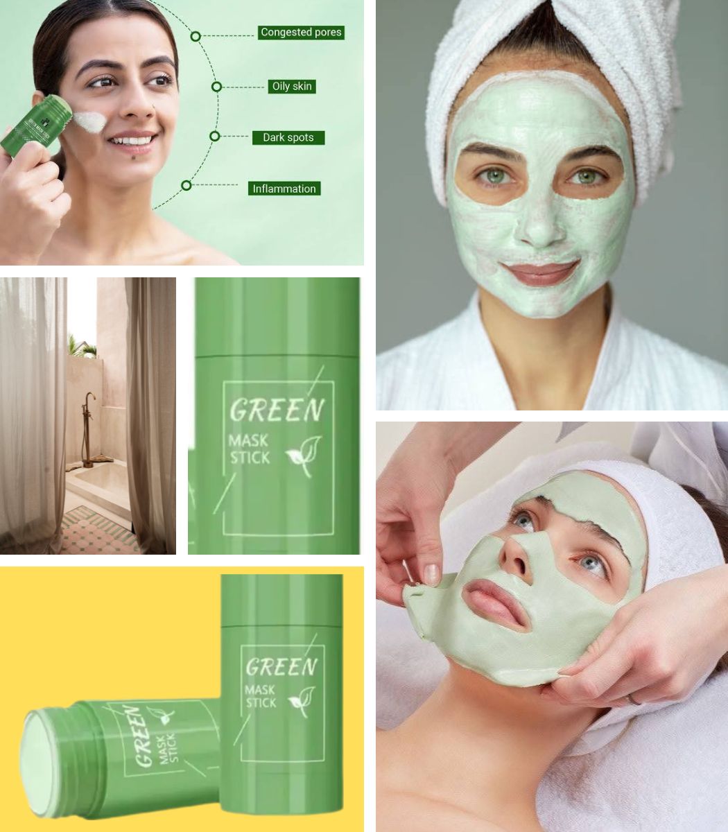 Meidiana Green Mask Stick – Deep Cleansing & Oil Control Face Mask