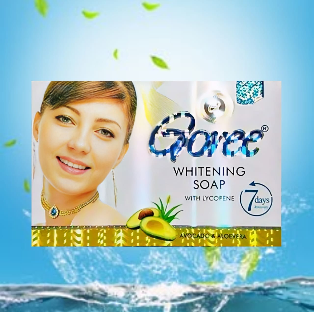Goree Whitening Soap with Lycopene, Avocado & Aloe Vera – 7 Days Beauty Care