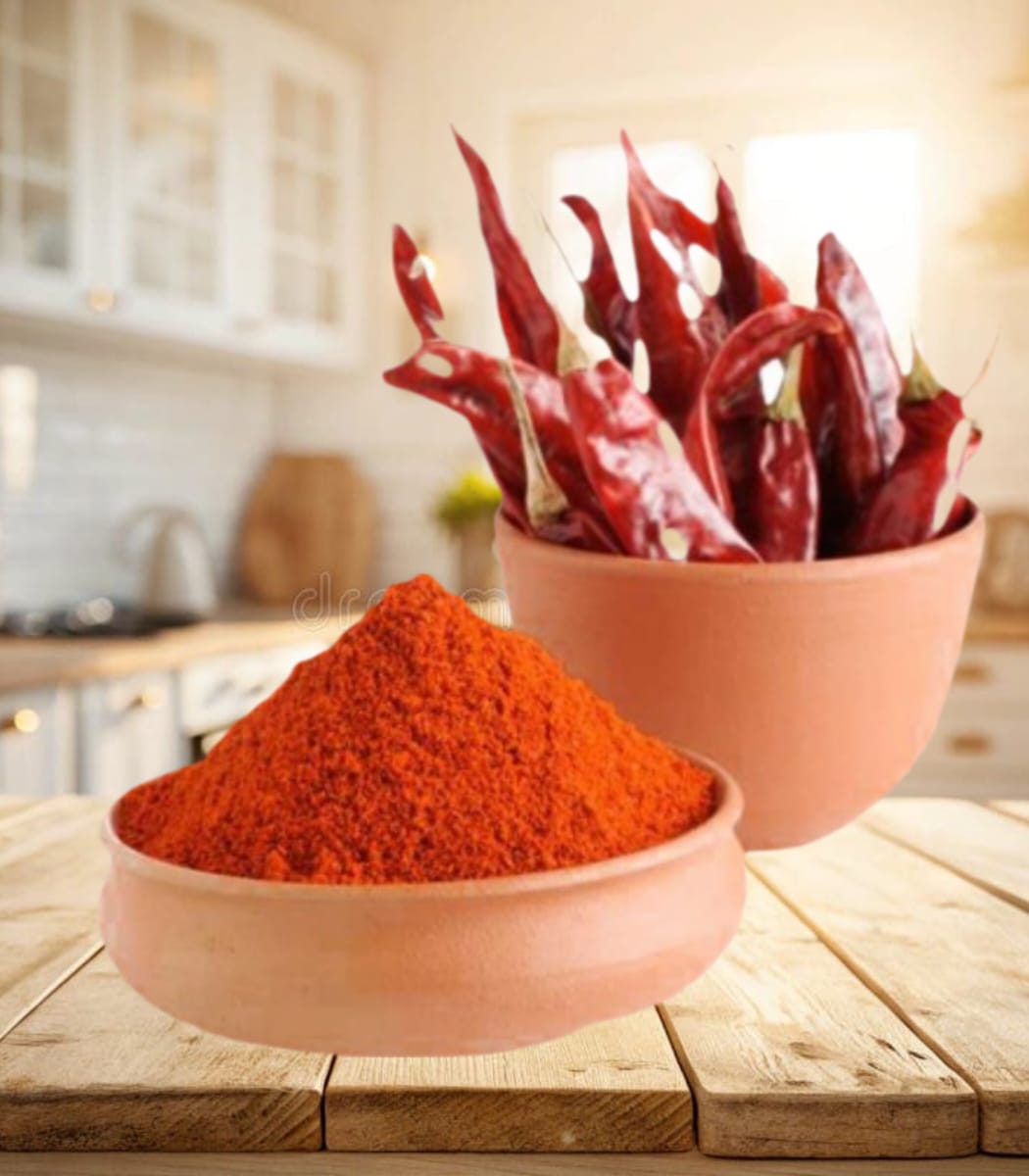 Baba Ji Swadisth Red Chilli Powder – 100% Pure & Natural (200g)