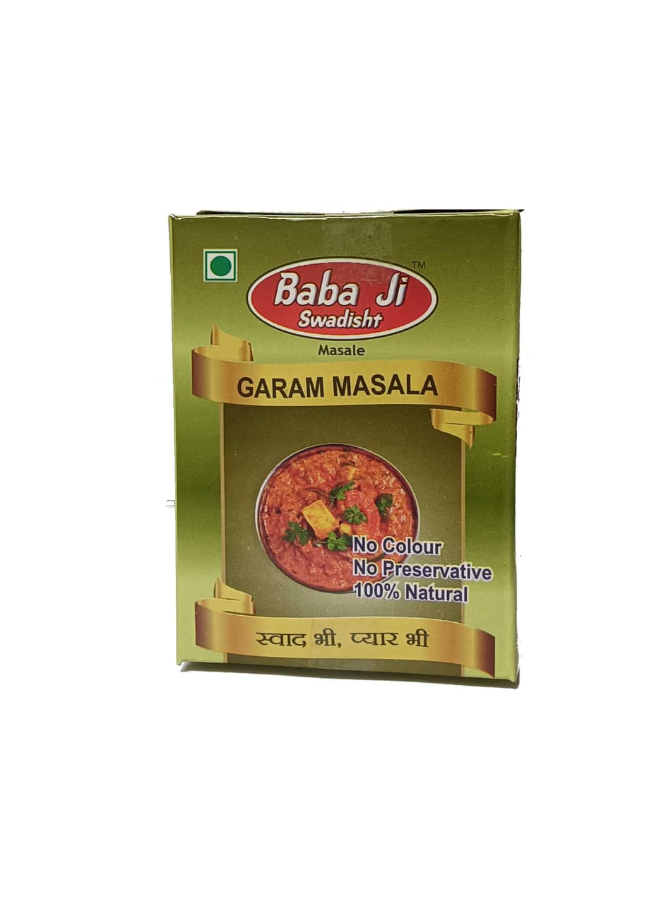 Baba Ji Swadisth Garam Masala – Premium Blend of 100% Natural Spices