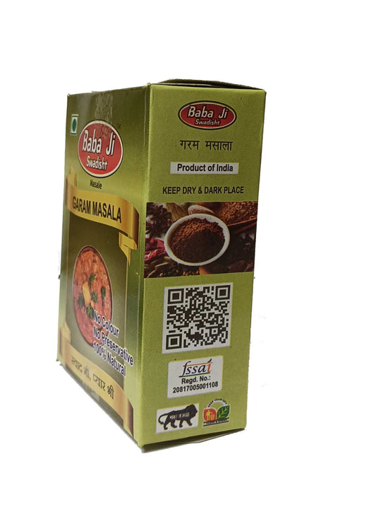 Baba Ji Swadisth Garam Masala – Premium Blend of 100% Natural Spices